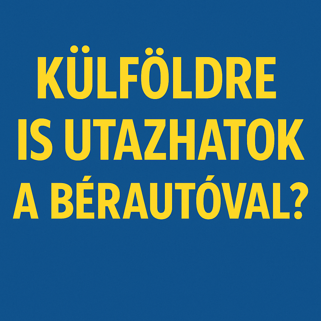 Külföldi utat tervezel? Nálunk ez is megoldható! 